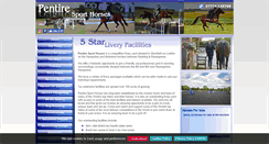 Desktop Screenshot of pentiresporthorses.co.uk